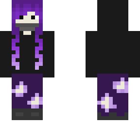 Purple Emo | Minecraft Skin