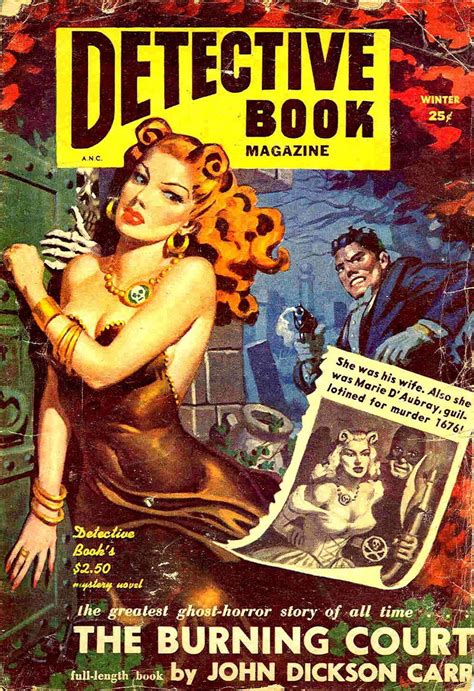 Detective Book Magazine Pulp Cover Art 24 Trading Cards - Etsy