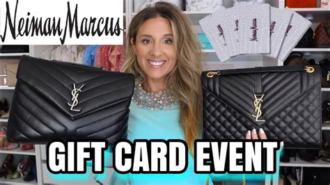 NEIMAN MARCUS GIFT CARD EVENT - YSL BAGS TO BUY NOW!! - YouTube