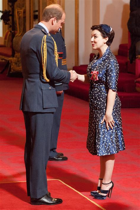 Sheridan Smith received an OBE from Prince William | Glamour UK