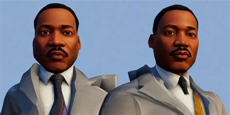 martin luther king as a fortnite skin, 8 k resolution | Stable Diffusion