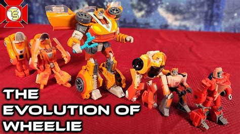 EVOLUTION OF WHEELIE – G1 to Studio Series 86 All Versions Review - YouTube