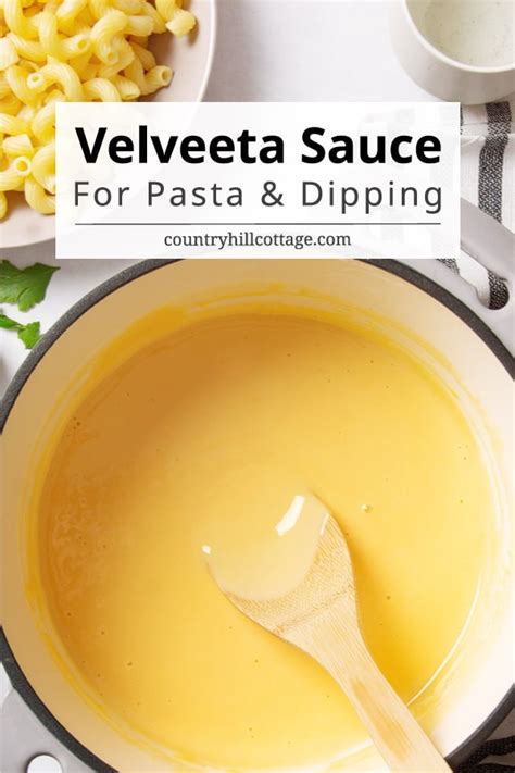 Easy Homemade Velveeta Cheese Sauce Recipe