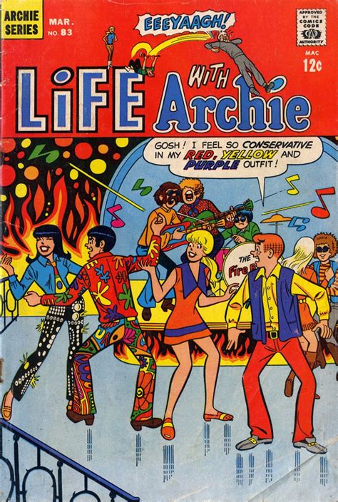 Solve Life With Archie (March 1969) jigsaw puzzle online with 96 pieces