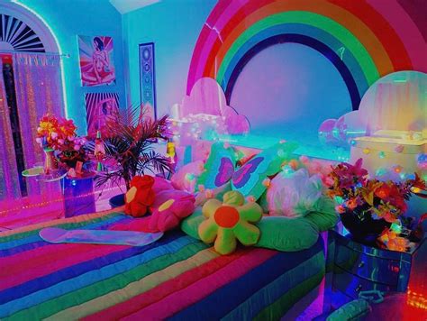 🦋 it was you 🦋🌈 | Neon room, Dreamy room, Indie room