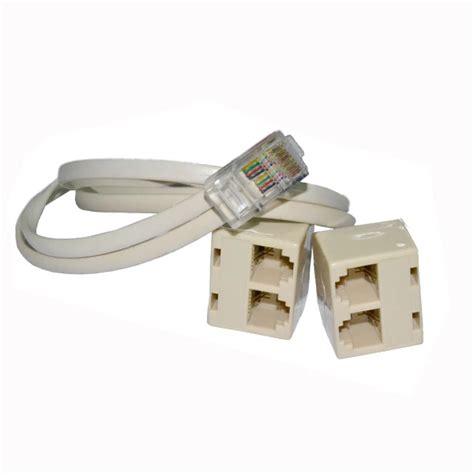 4*rj11 Female Adapter To Rj45 Male/rj45 To Rj11 Cable/rj45 To Rj11 ...