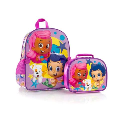 Bubble Guppies - New Bubble Guppies Backpack with Lunch Bag for Kids ...