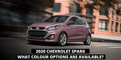 What 2020 Chevrolet Spark Colour Options Are Available?