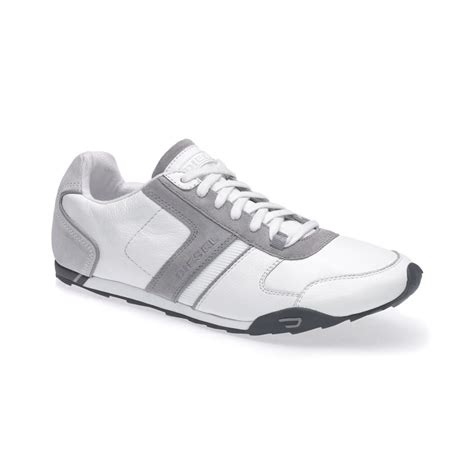 DIESEL Loop Sneakers in White for Men - Lyst