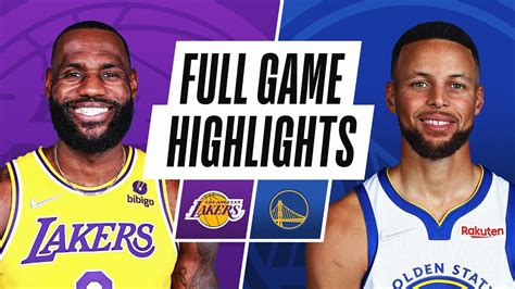 LAKERS at WARRIORS | NBA PRESEASON FULL GAME HIGHLIGHTS | October 8 ...