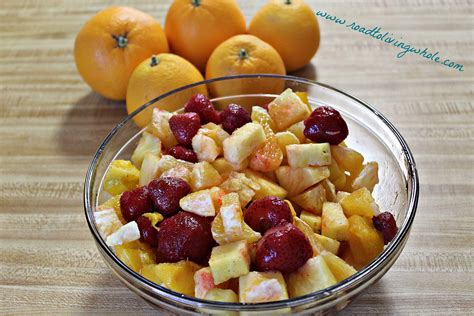 Tropical Citrus Fruit Salad With A Honey Cardamom Dressing