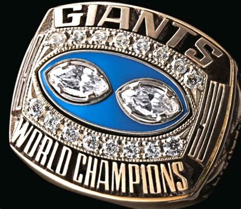 NFL NY Giants Super Bowl XXV Championship Replica Ring Size 10 ...