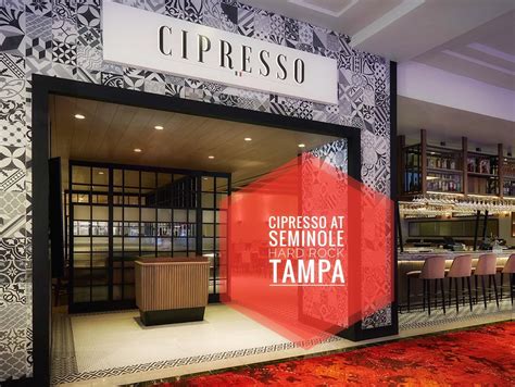 Cipresso Italian Restaurant now open at Seminole Hard Rock Tampa | I ...