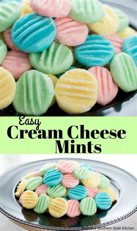 Easy Cream Cheese Mints - melissassouthernstylekitchen.com