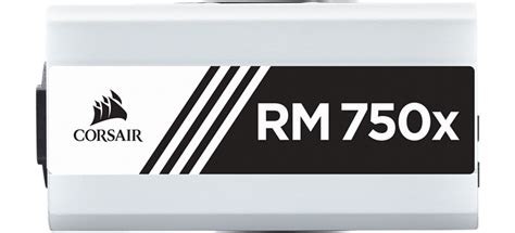 Corsair RM750x White 750 Watt Fully Modular ATX PSU/Power Supply ...