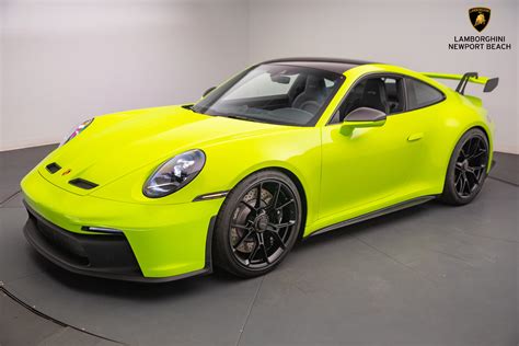 2022 "Acid Green" Porsche 911 GT3 | Newport Beach Automotive Group | Flickr