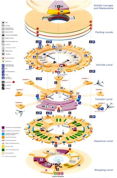 Charles de Gaulle Airport Map - Paris Airport • mappery