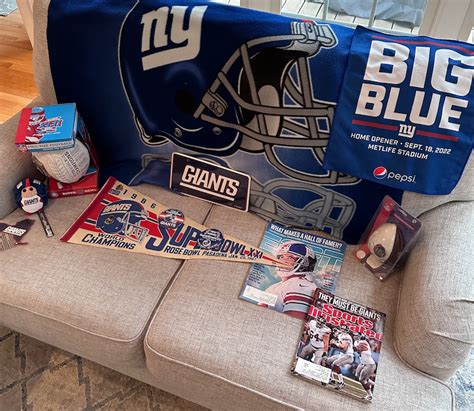 Collector of The Week - New York Giants Memorabilia