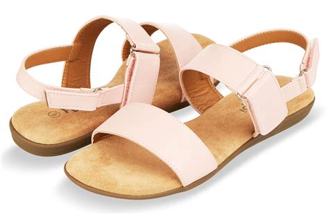 Floopi - Floopi Womens Summer Flat Sandals Open Toe Adjustable Velcro ...