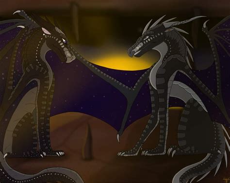 Clearsight and Darkstalker | Wings Of Fire Amino