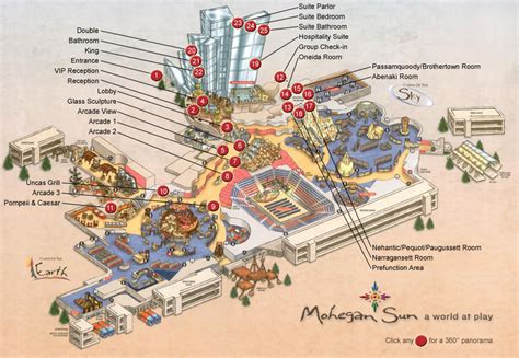 Mohegan Sun Floor Map - Infoupdate.org