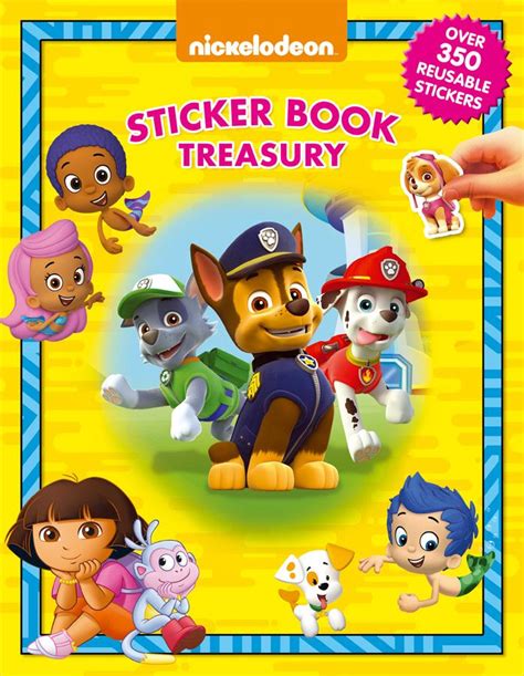 Nickelodeon Junior / Sticker Book TreasuriesGet creative with your ...