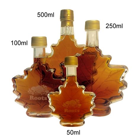 Maple syrup glass bottle custom logo - Glass bottle manufacturer-MC Glass