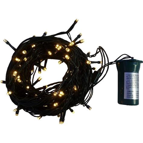 Christmas Concepts® 100 Warm White Battery Operated LED Fairy Lights ...