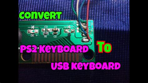 How To Convert PS2 Keyboard To USB Keyboard..[PS2 To USB]..Simple ...