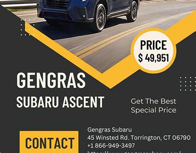 Gengras Subaru on Behance