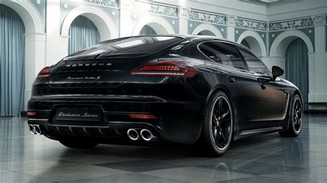 Download Car Black Car Grand Tourer Vehicle Porsche Panamera Turbo S ...