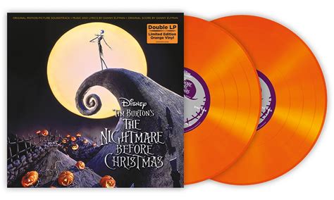 The Nightmare Before Christmas Soundtrack Gets Orange Vinyl Release