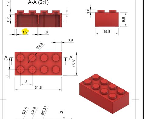 Lego Brick Drawing