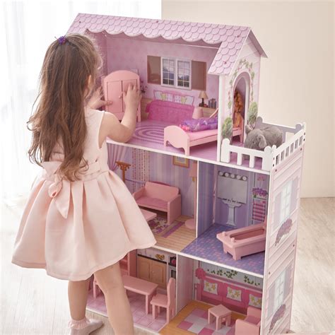 Teamson Kids Fancy Mansion Doll House & Reviews | Wayfair