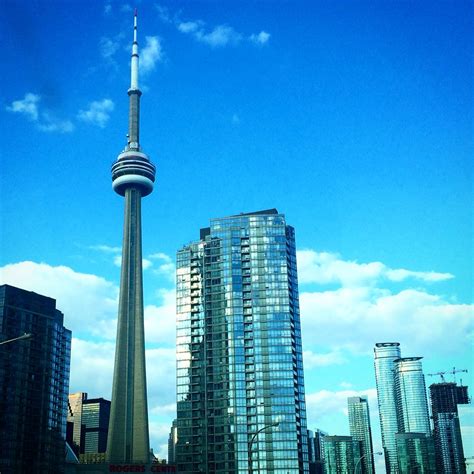 Toronto city skyline with the CN Tower - photo by Zish Zahott for ...