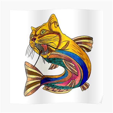 "Catfish" Poster for Sale by JimLorman | Redbubble