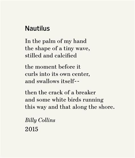 Poet Billy Collins Describes His Childhood and Shares Two Unpublished ...