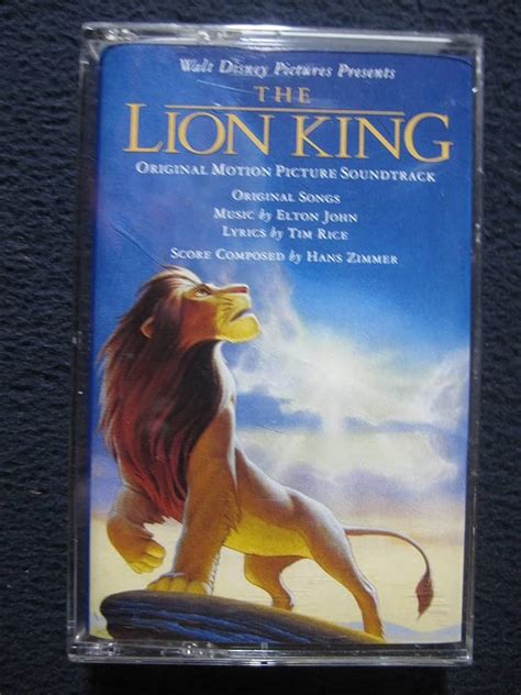 The Lion King Original Motion Picture Soundtrack CD 1994 Disney ...