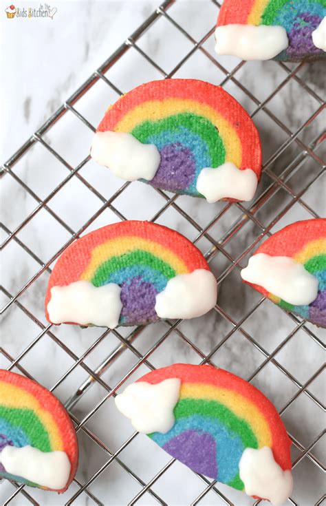 Rainbow Cookies (with VIDEO) - In the Kids' Kitchen