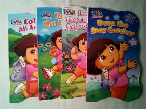 4 Dora The Explorer Nickelodeon Detective Adventure, Star Catcher ...