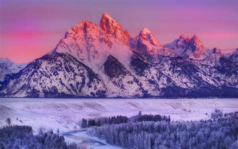 mountain, Winter, Landscape Wallpapers HD / Desktop and Mobile Backgrounds