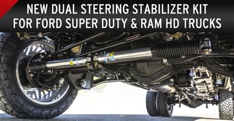 ReadyLIFT Announces Heavy-Duty Dual Steering Stabilizer Kits for Ford ...