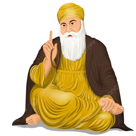 Guru Nanak Gurpurab PNG , Guru Nanak Jayanti, Guru Nanak Dev Ji ...