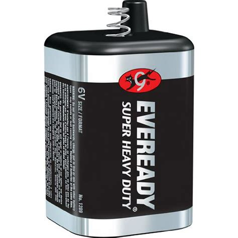 Eveready Super Heavy Duty 6V Carbon Zinc Battery - Walmart.com ...