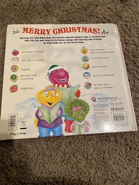 Barney Christmas songs - Hardcover By June Valentine - GOOD | eBay