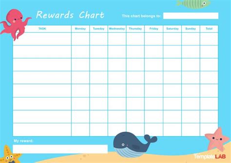 Download Rewards Chart 01 | Reward chart template, Reward chart kids ...