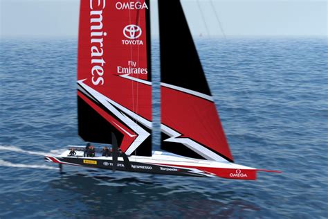 Radical new foiling America's Cup AC75 class revealed - boatsales.com.au