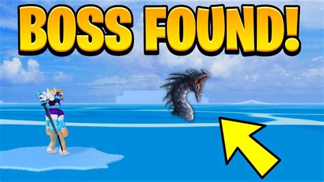 How To Find LEVIATHAN Boss In Roblox Blox Fruits! (Blox Fruits Update ...