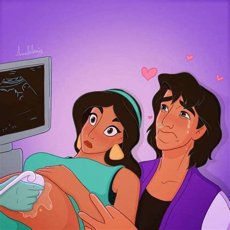 Pregnant Disney Princess Fan Art