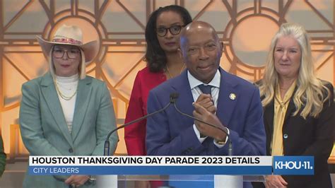 What to expect at this year's 2023 H-E-B Thanksgiving Day Parade | khou.com